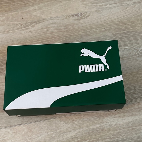 Puma Men's Mustard Suede Sneakers - Picture 4 of 5